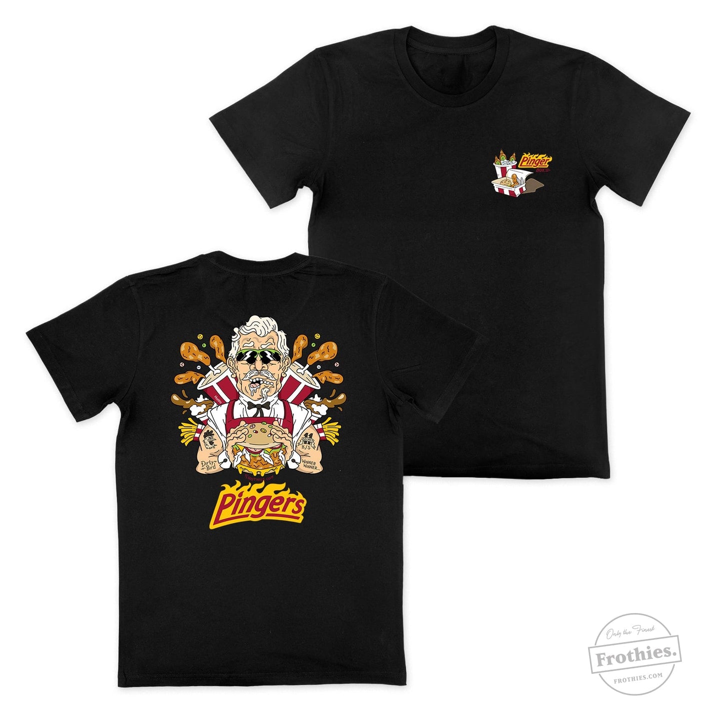 Pingers Box Tee T-Shirt Frothies