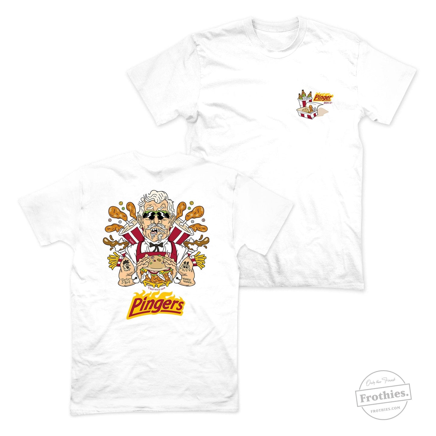 Pingers Box Tee T-Shirt Frothies