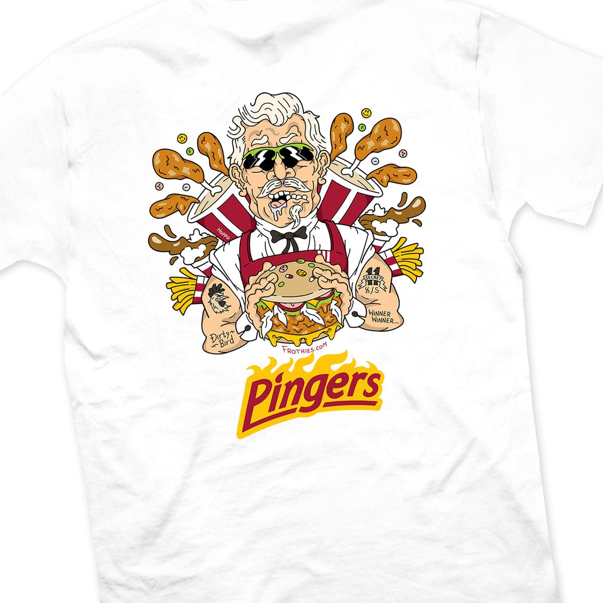 Pingers Box Tee T-Shirt Frothies