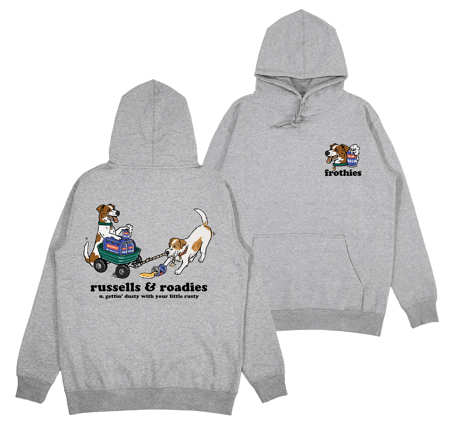 Russells & Roadies Hoodie Hoodie Frothies