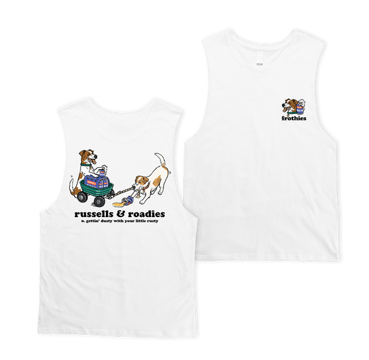 Russells & Roadies Muscle Tee Muscle Tanks Frothies