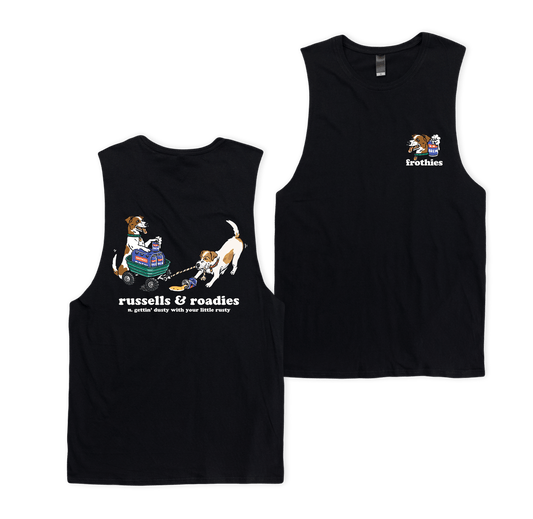 Russells & Roadies Muscle Tee Muscle Tanks Frothies