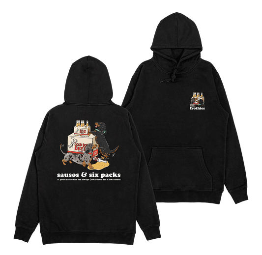Sausos & Six-Packs Hoodie Hoodie Frothies