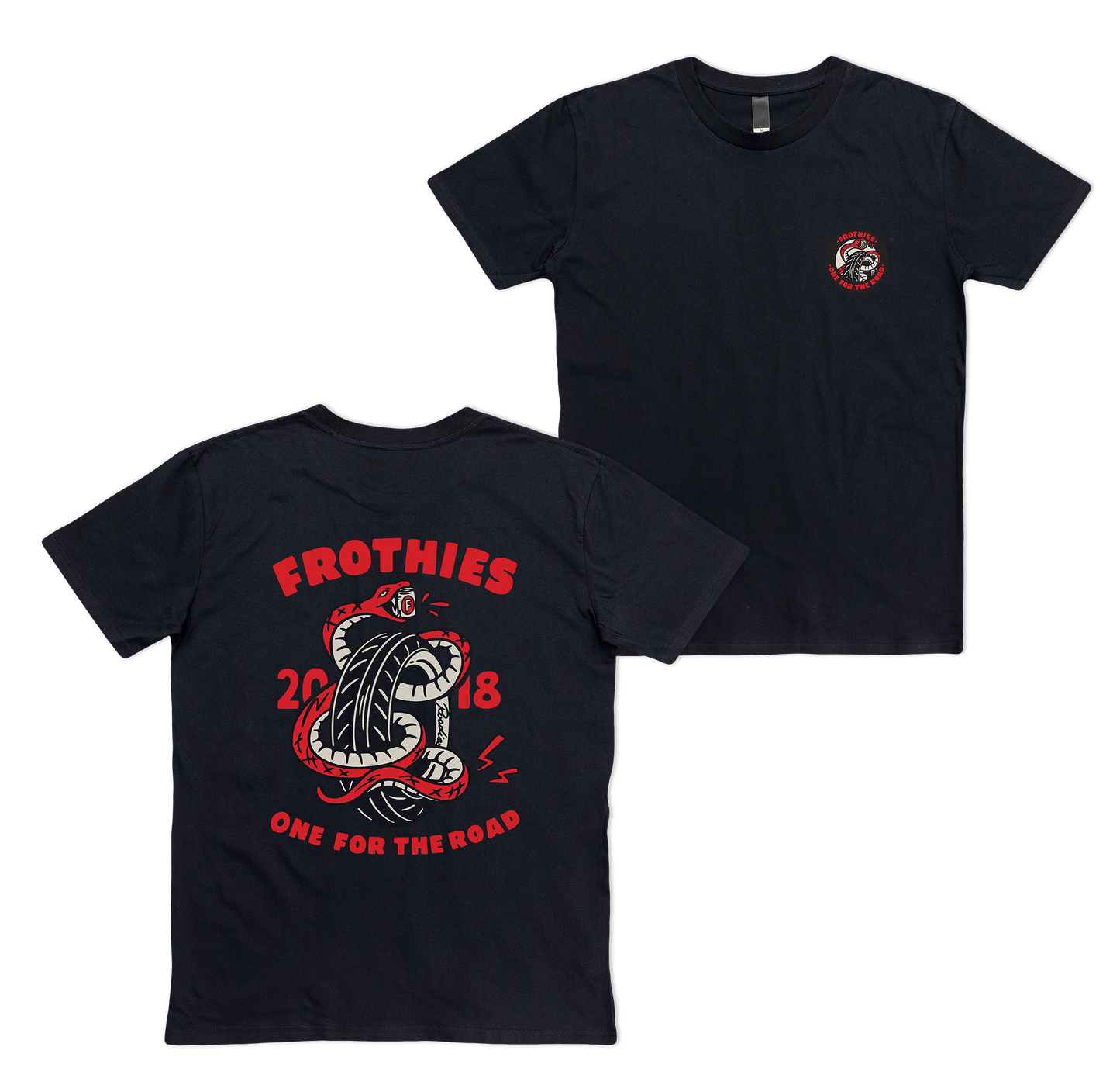 Weekend Roadies Tee T-Shirt Frothies
