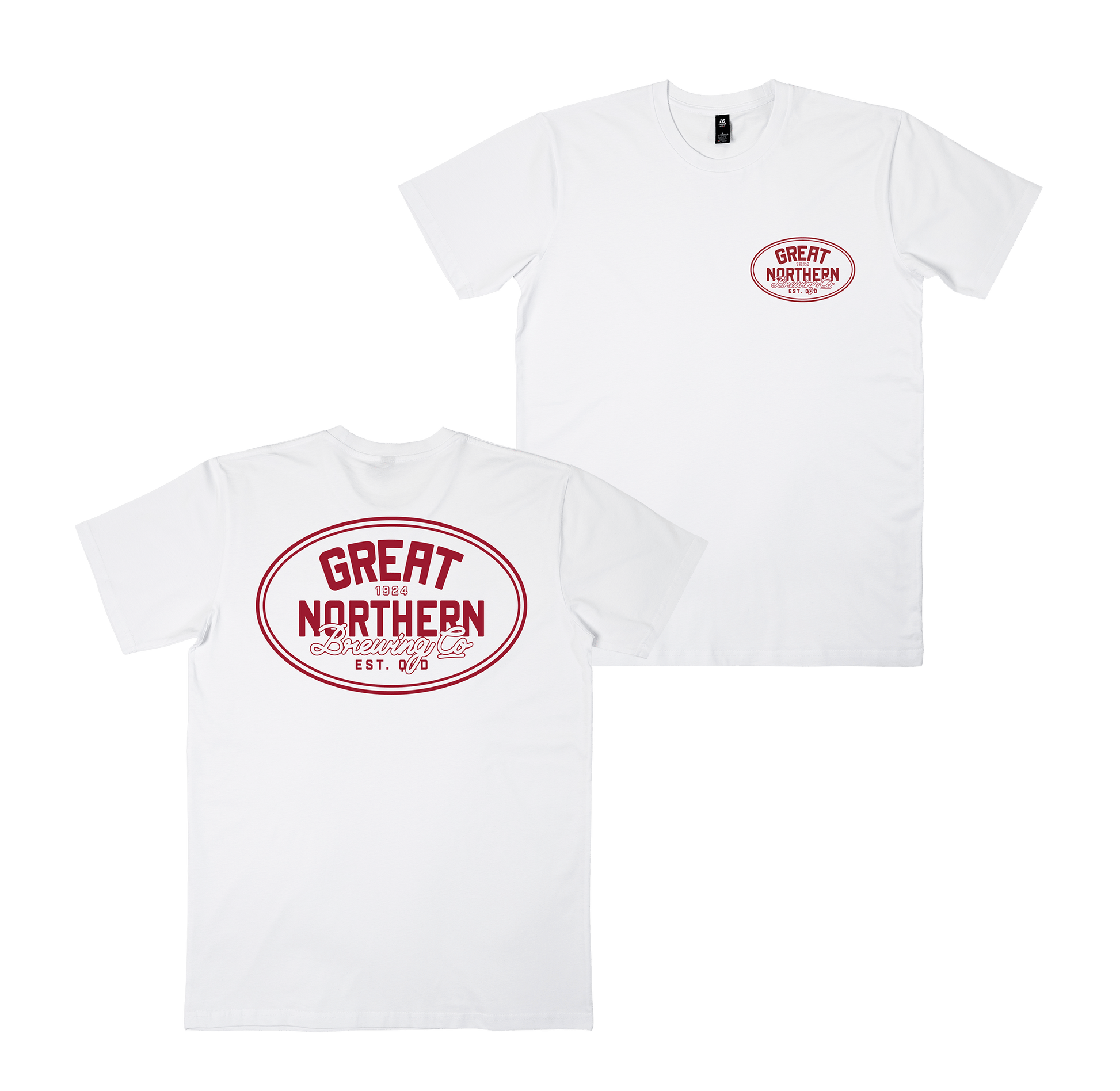 Buckle Tee White T-Shirt Great Northern