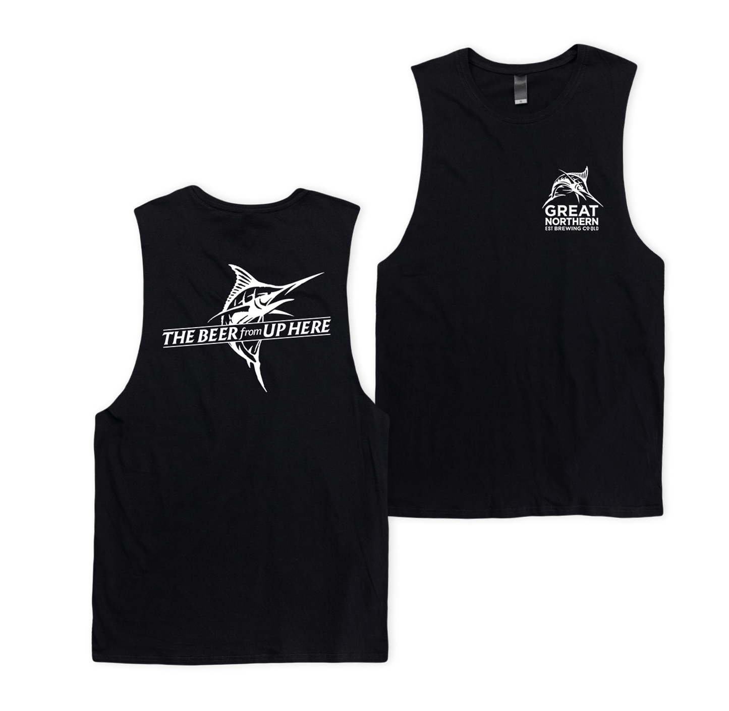Marlin Strike Muscle Tee Muscle Tanks Great Northern