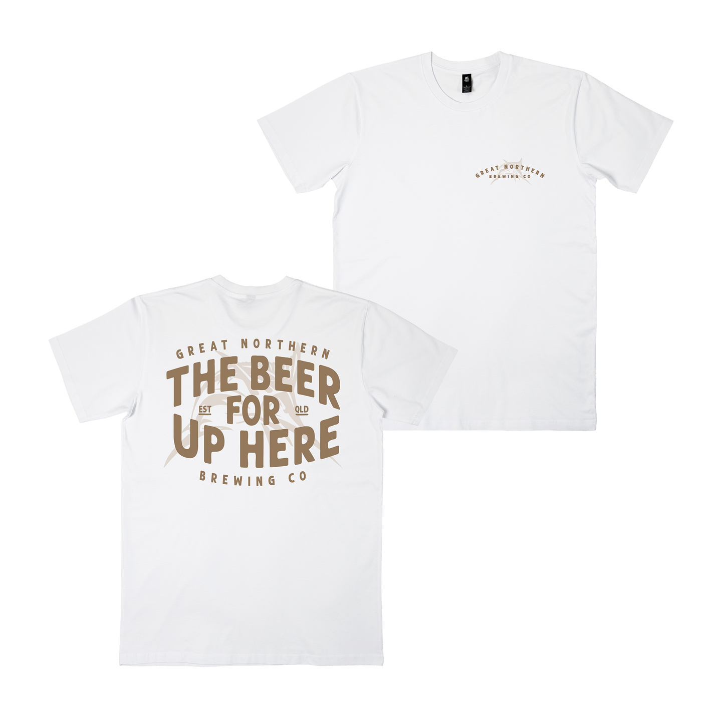 Motto Tee White T-Shirt Great Northern