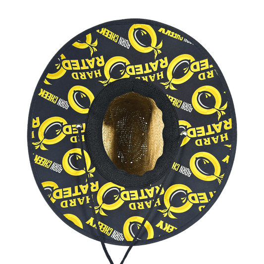 Hard Rated Classic Straw Hat Hard Rated