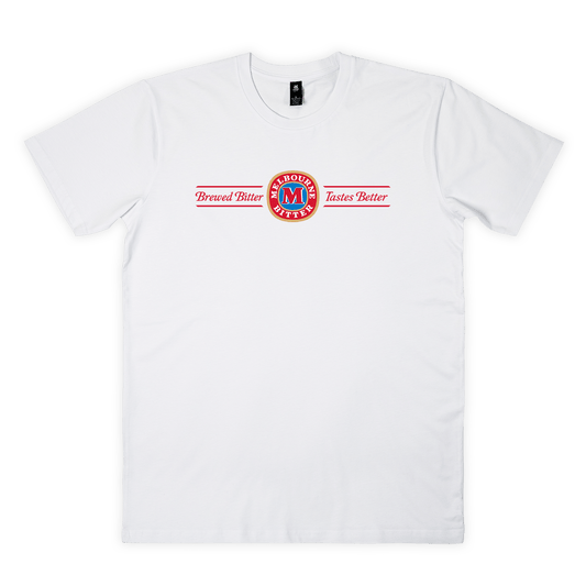 Melbourne Bitter Wings Tee White T-Shirt Melbourne Bitter
