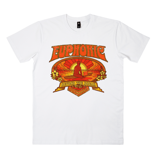 Beyond the Break Tee White T-Shirt Milton Mango