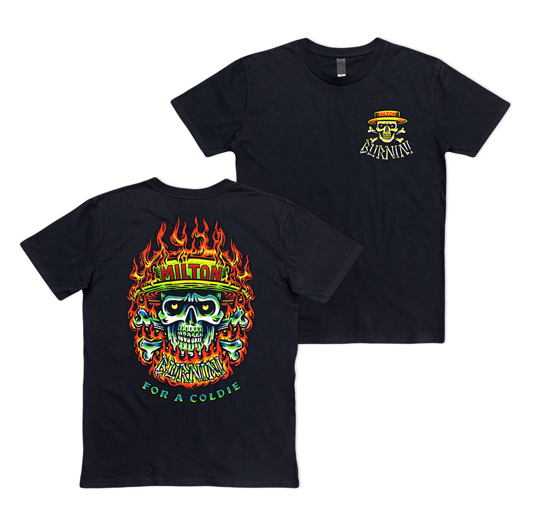 Burnin' Tee T-Shirts Milton Mango