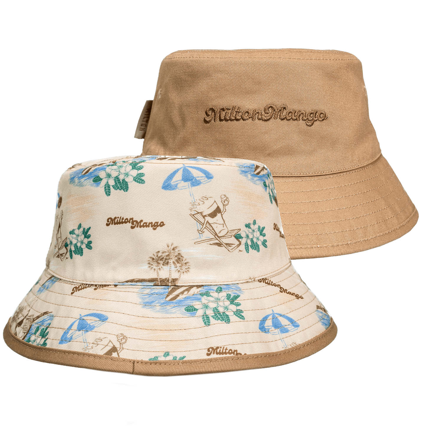 Cruzin' for a Boozin' Reversible Bucket Hat Bucket Hat Milton Mango