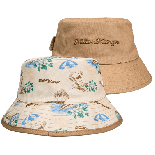 Cruzin' for a Boozin' Reversible Bucket Hat Bucket Hat Milton Mango