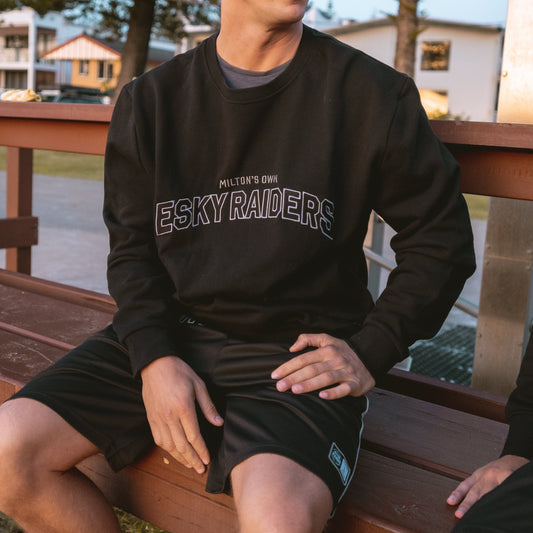 Esky Raiders Crew Neck Crew Neck Milton Mango