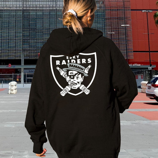 Esky Raiders Hoodie Black Hoodie Milton Mango