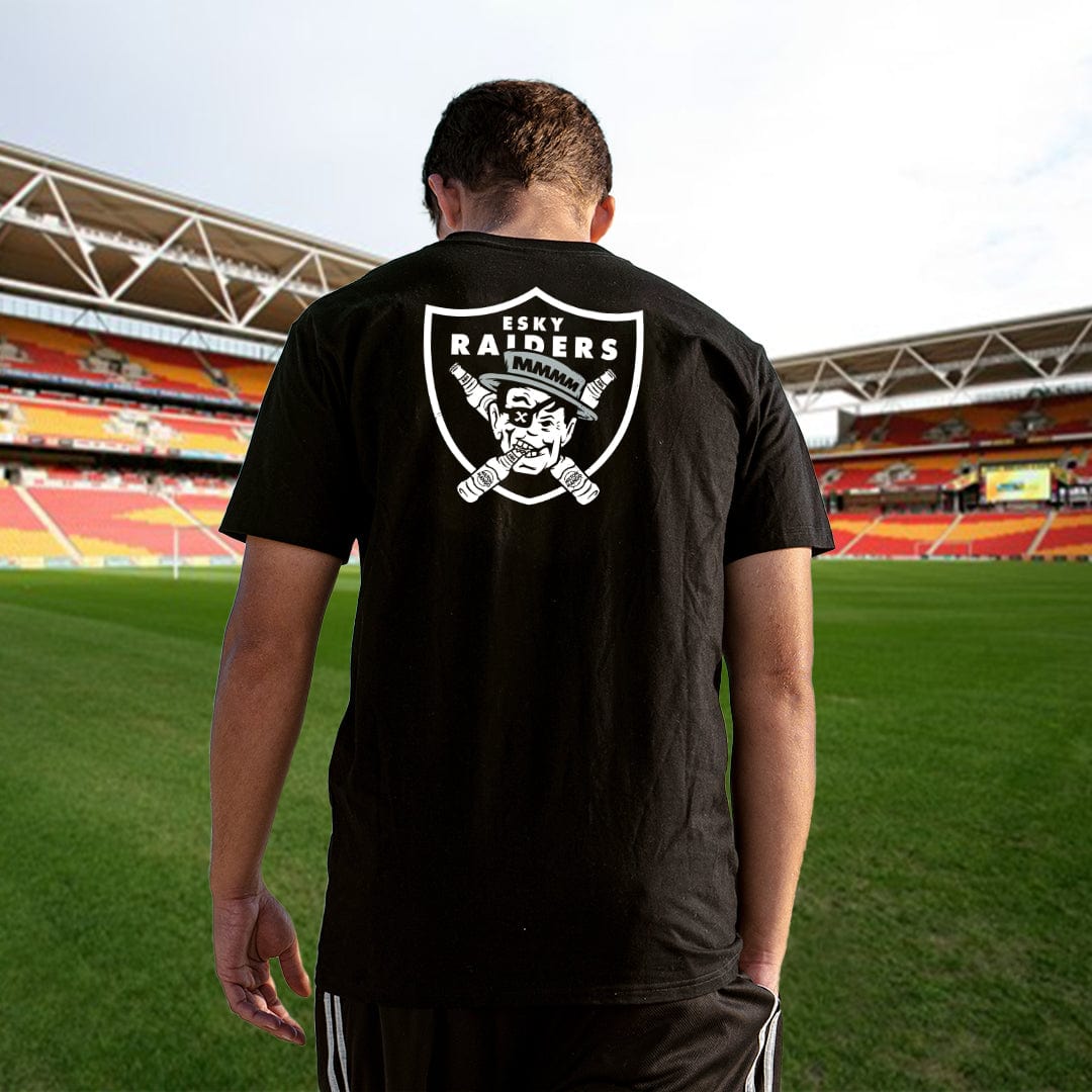 Esky Raiders Tee Black T-Shirts Milton Mango