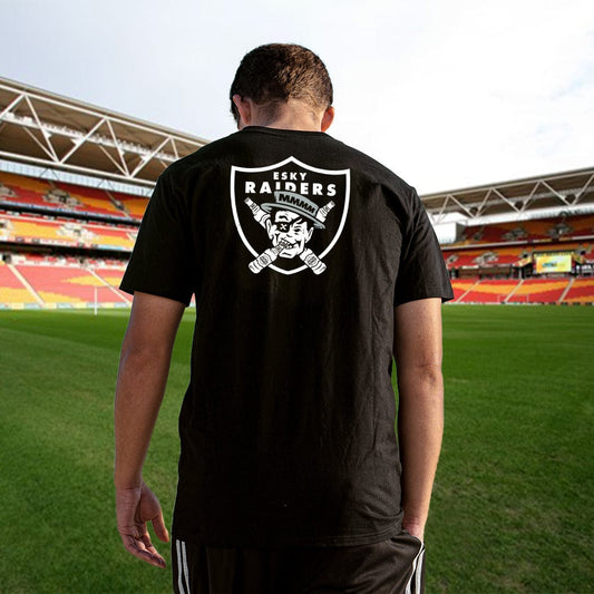 Esky Raiders Tee Black T-Shirts Milton Mango