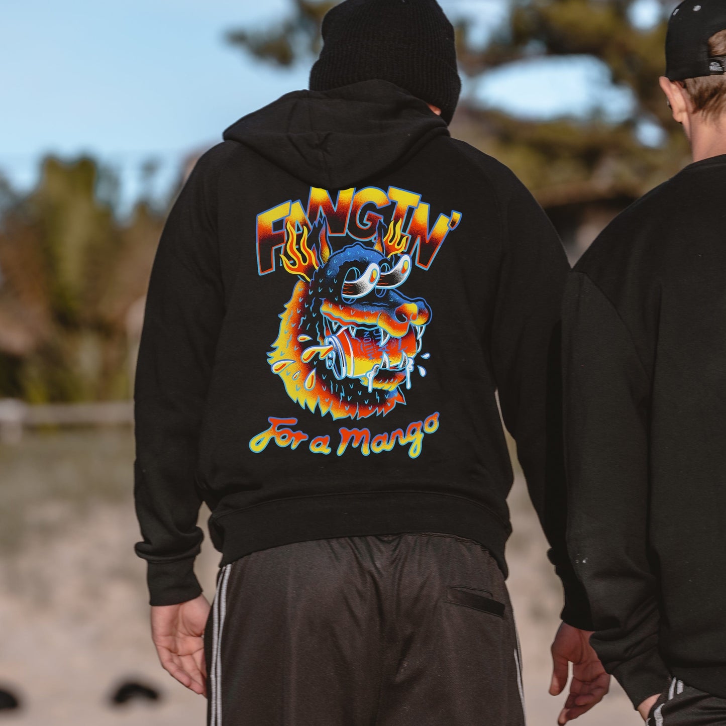 Fangin 4 Hoodie Black Hoodie Milton Mango
