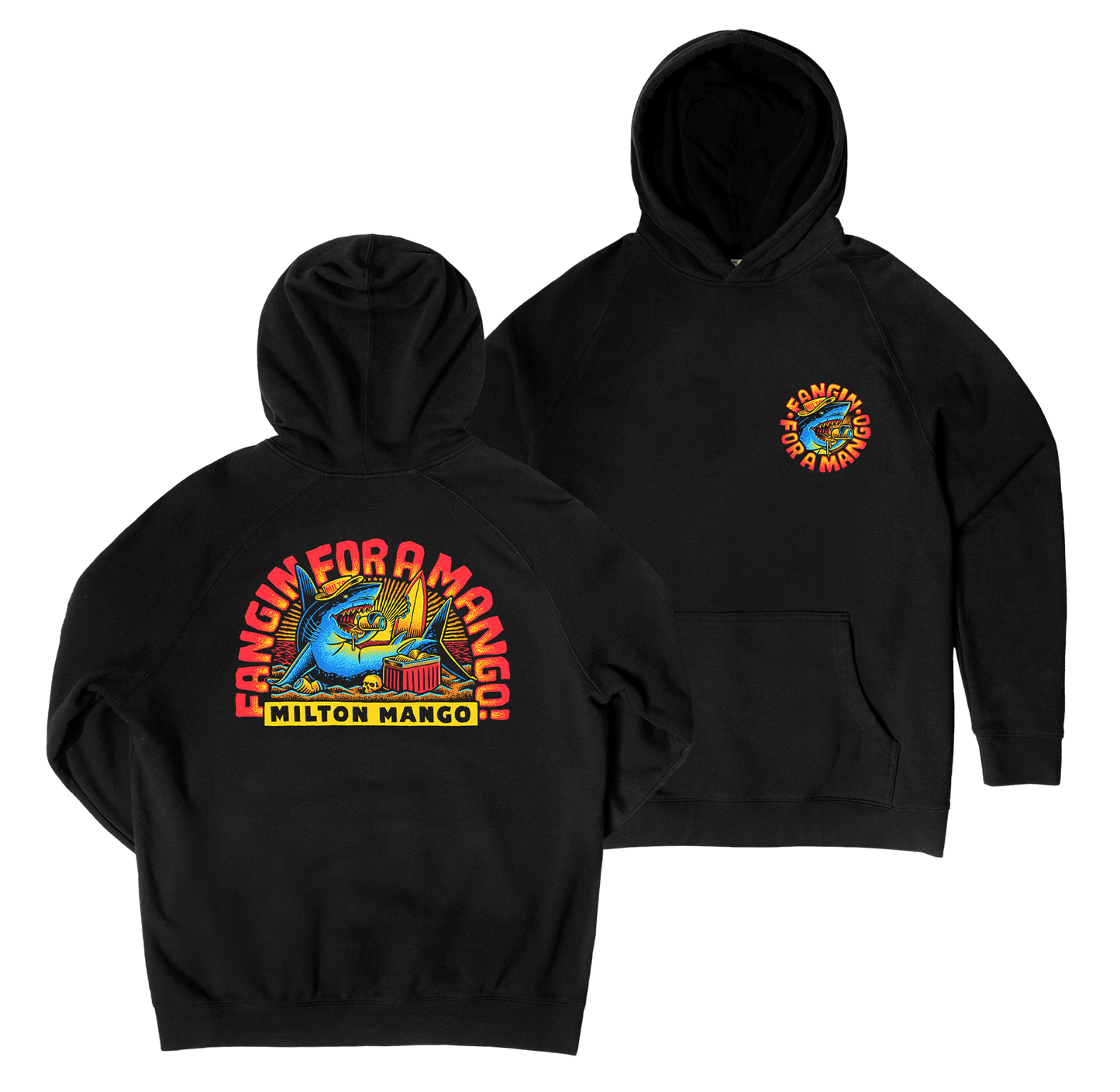 Fangin' 5 Hoodie Black Hoodie Milton Mango