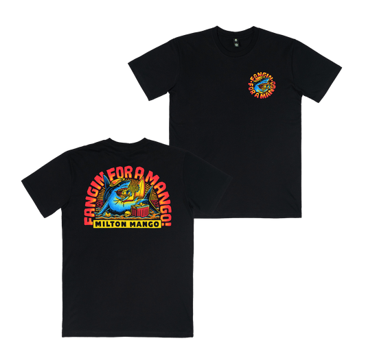 Fangin' 5 Tee Black T-Shirt Milton Mango
