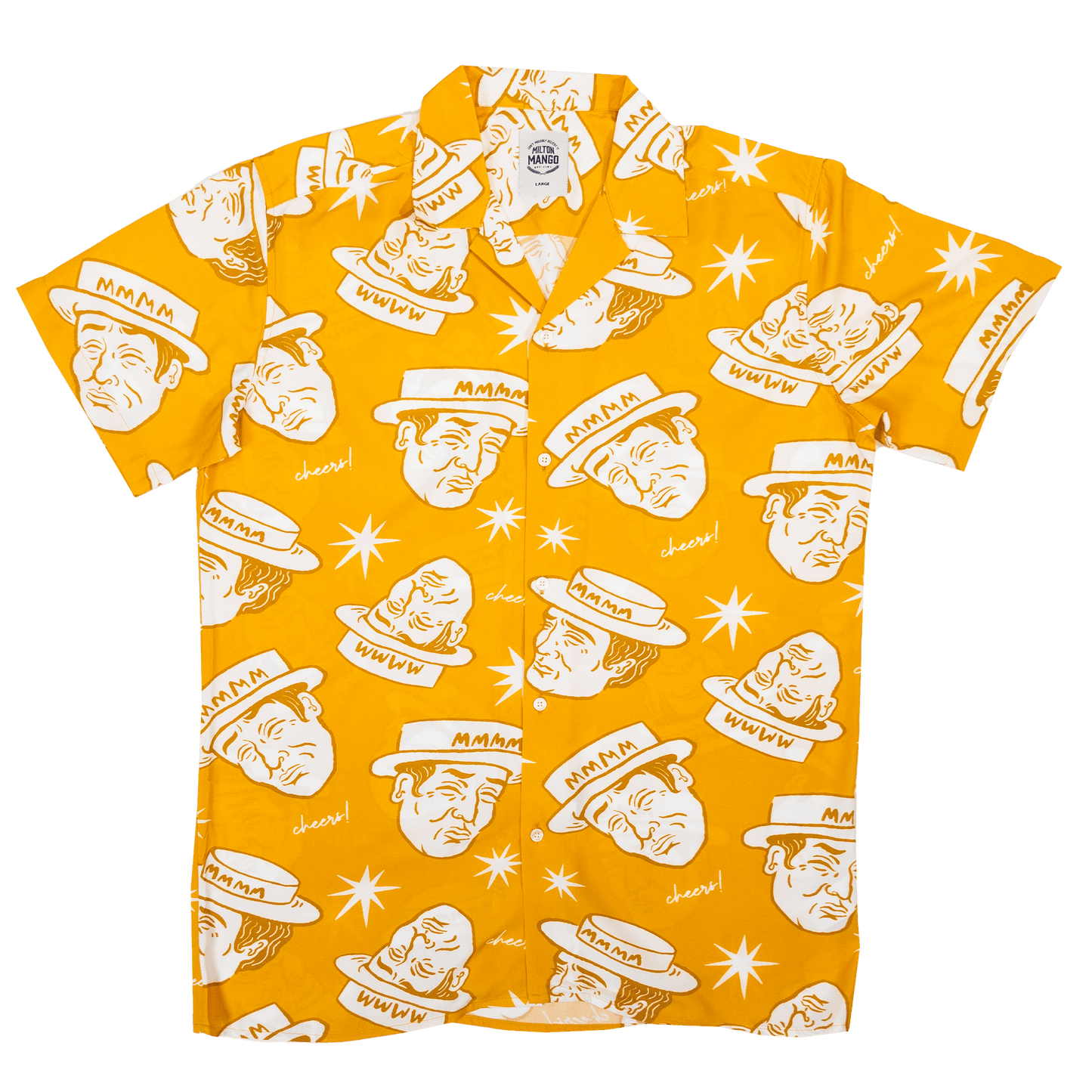 Gilded Mango Party Shirt Button-up Shirt Milton Mango
