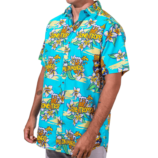 Gone Troppo Button-up Button-up Shirt Milton Mango