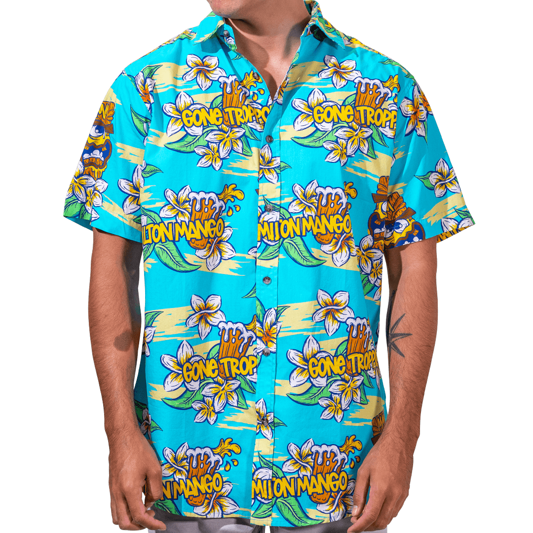 Gone Troppo Button-up Button-up Shirt Milton Mango