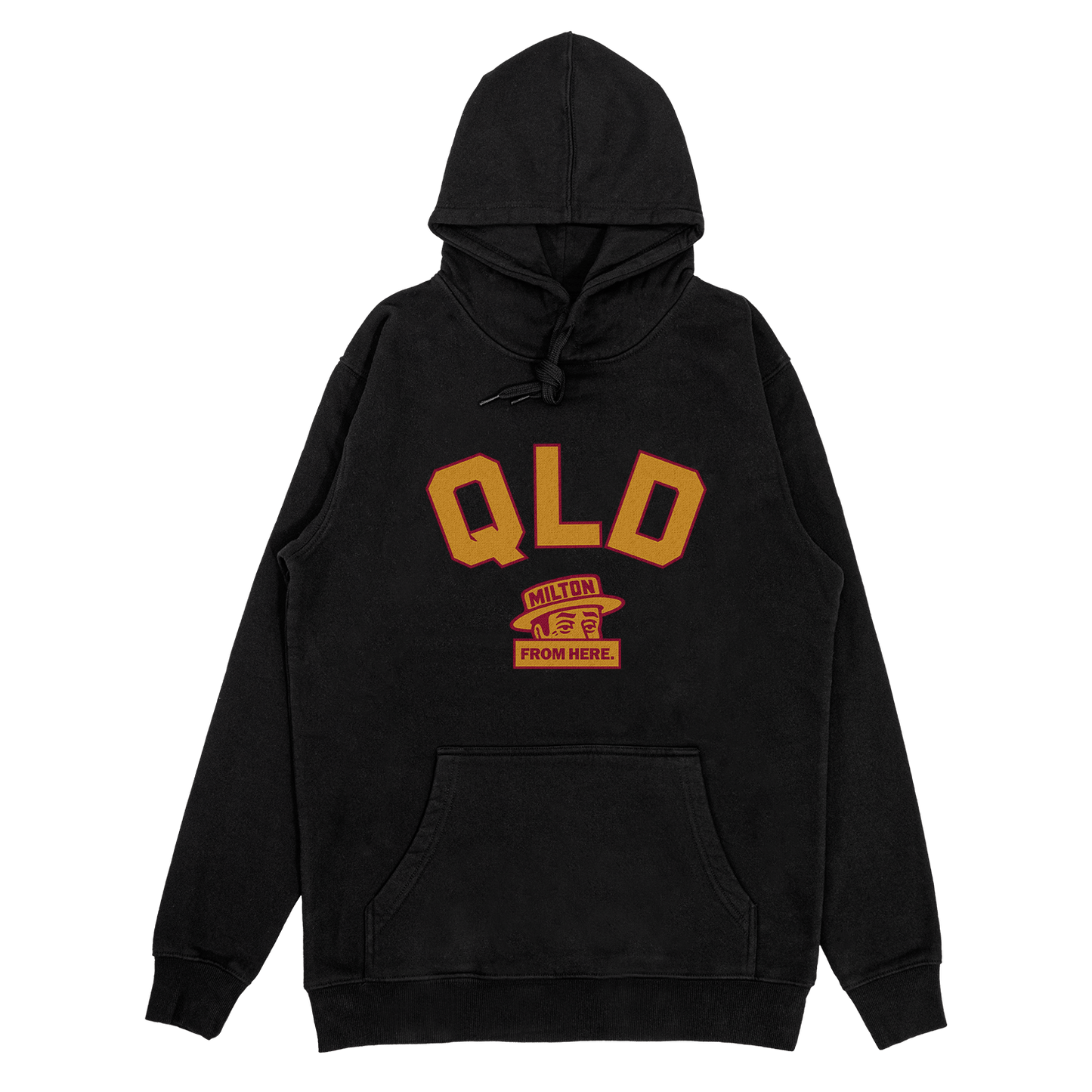 Home Turf Hoodie Black Hoodie Milton Mango