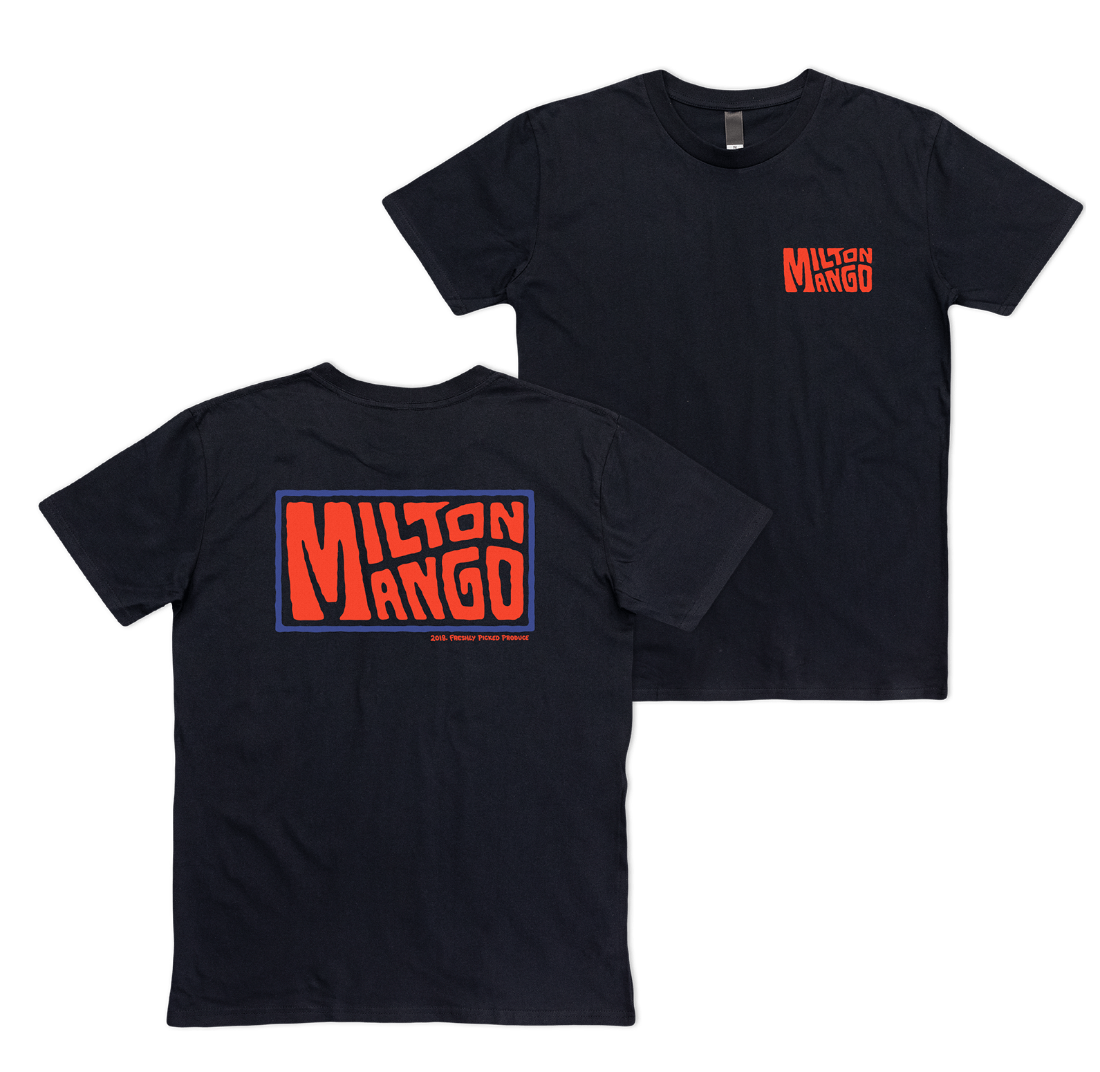 Juice Box Tee Black T-Shirts Milton Mango