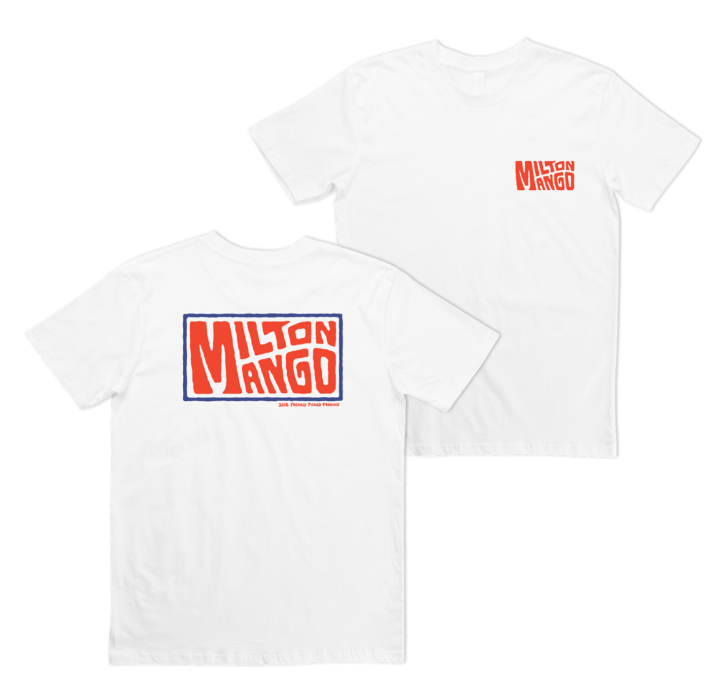 Juice Box Tee White T-Shirts Milton Mango