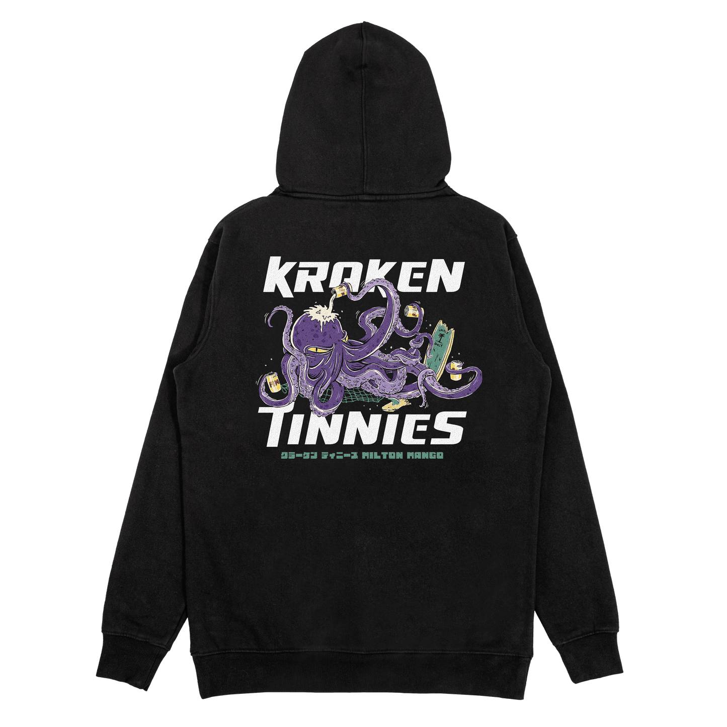 Kraken Tinnies Hoodie Hoodie Milton Mango