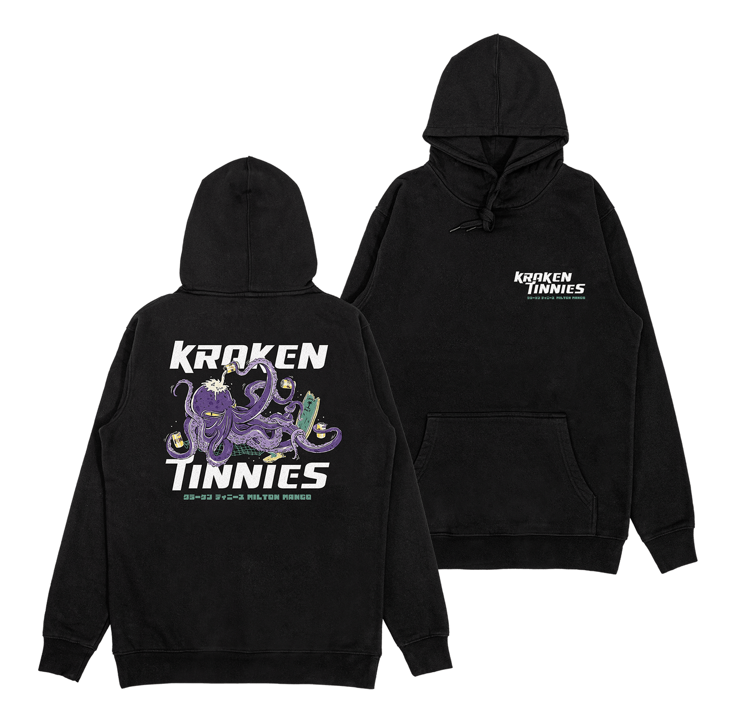 Kraken Tinnies Hoodie Hoodie Milton Mango