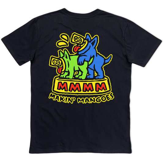 Makin' Mangoes Tee Black T-Shirts Milton Mango