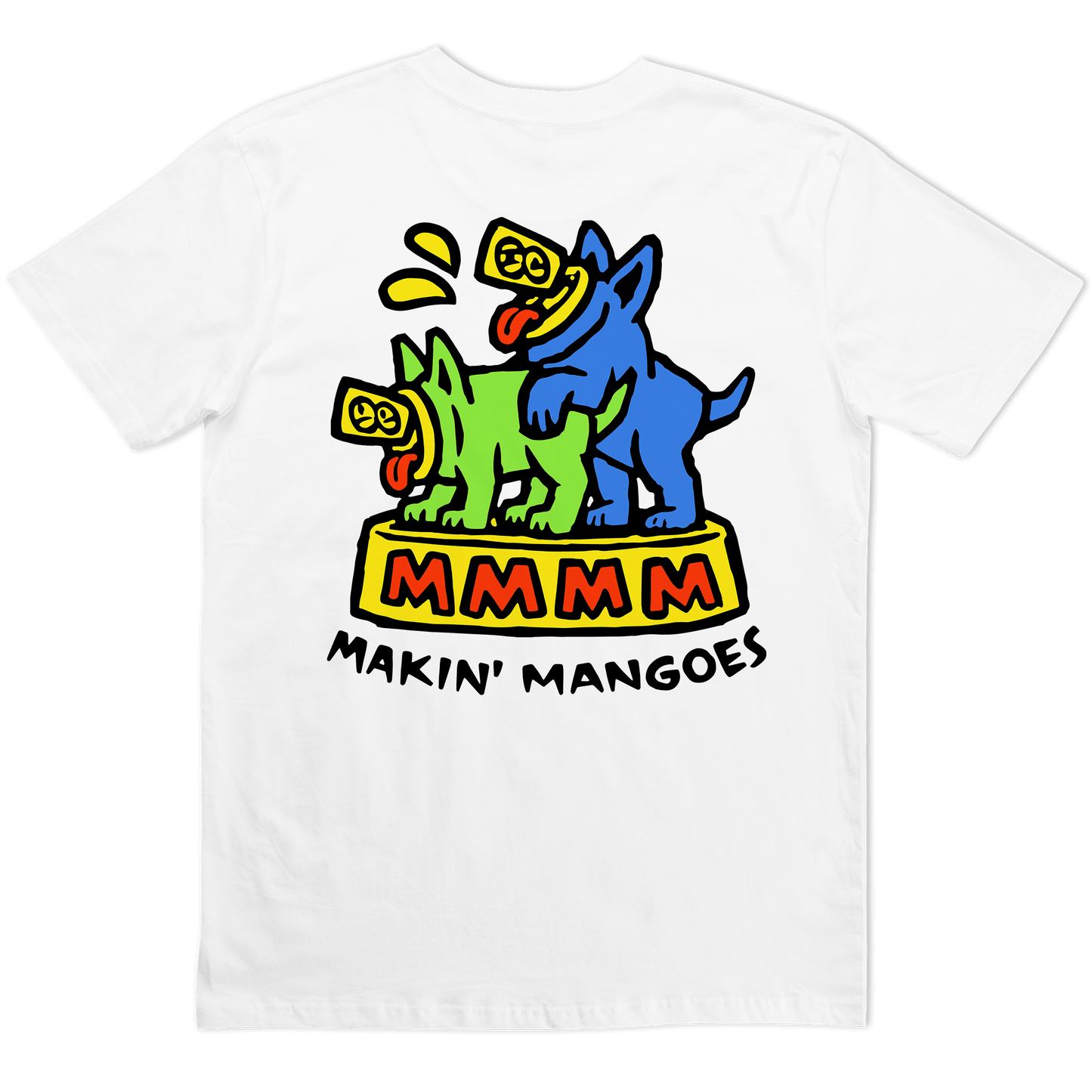 Makin' Mangoes Tee White T-Shirts Milton Mango