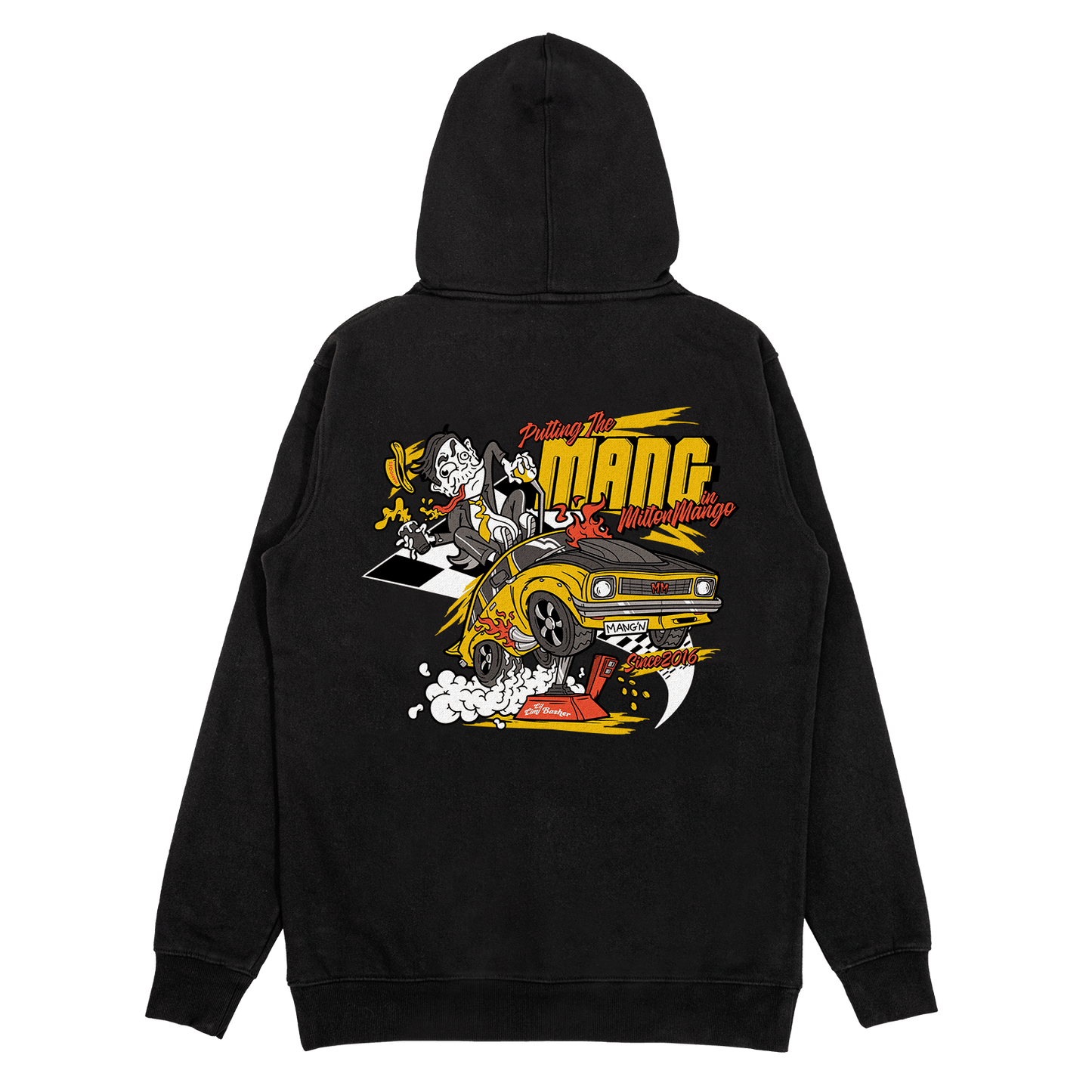 Mangin Hoodie Hoodie Milton Mango