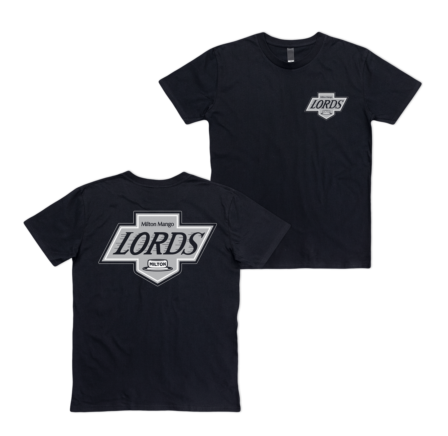 Mango Lords Tee Black T-Shirts Milton Mango