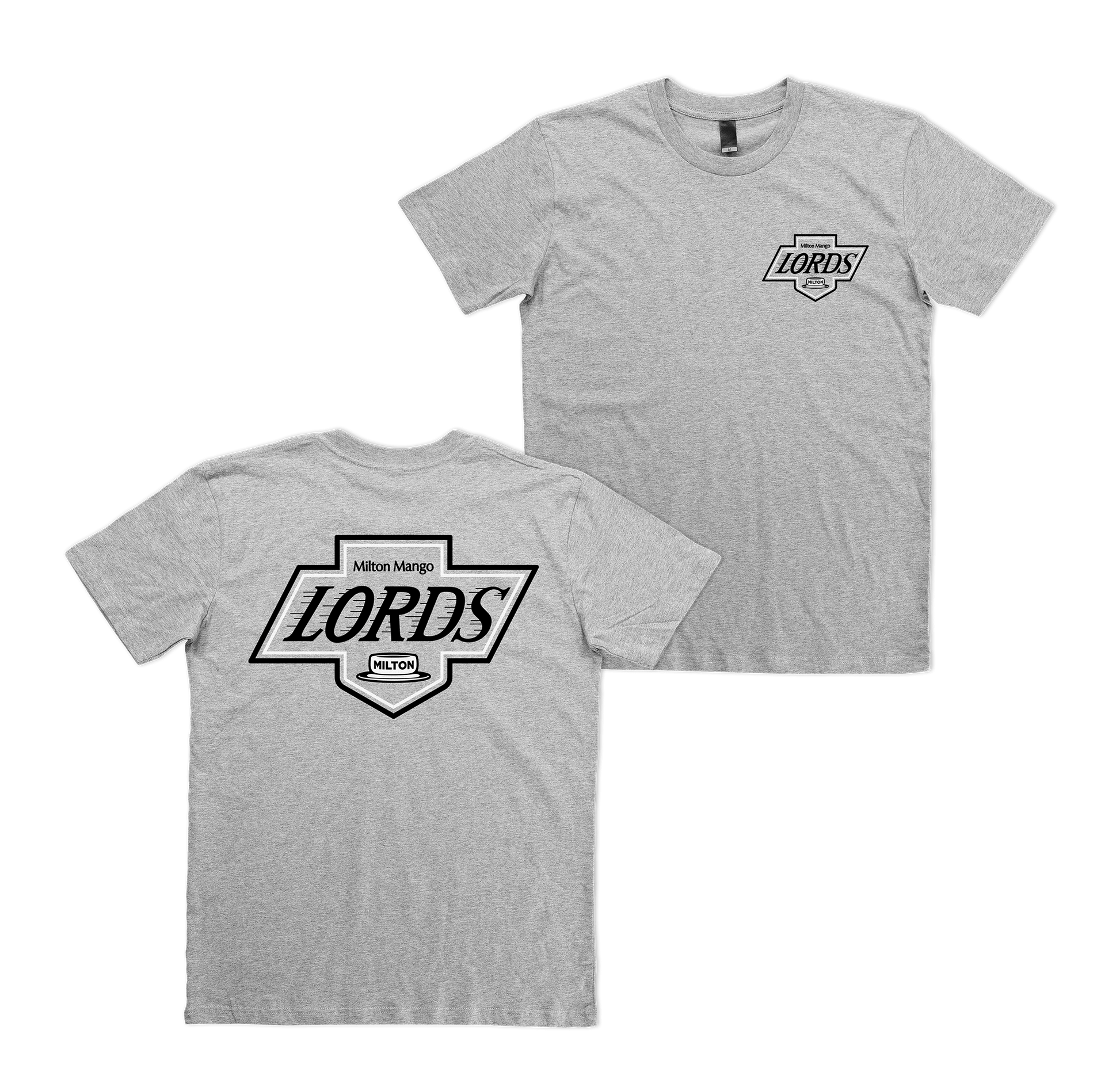 Mango Lords Tee Grey T-Shirts Milton Mango