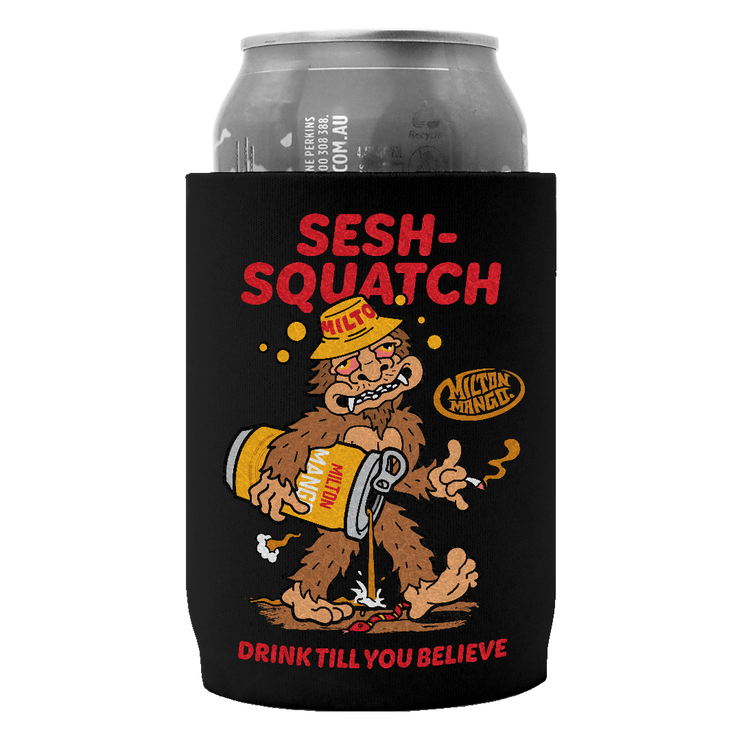 Sesh Squatch Stubby Cooler Stubby Cooler Milton Mango