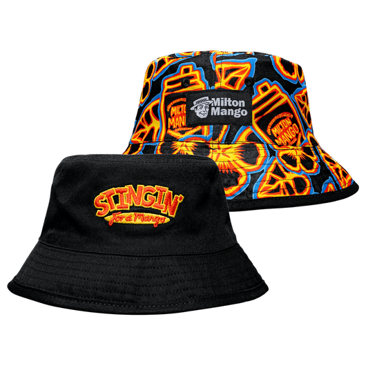 Stingin' 4 Reversible Bucket Hat Bucket Hat Milton Mango
