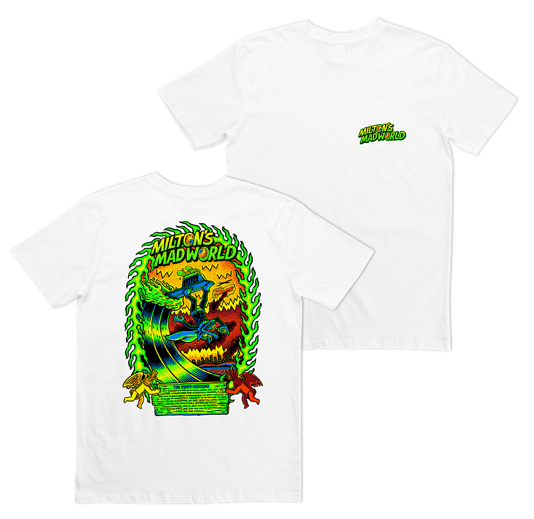 The Fruit-Bat Tee White T-Shirts Milton Mango