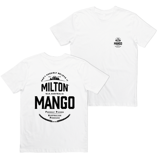 The Paddo Tee White T-Shirts Milton Mango
