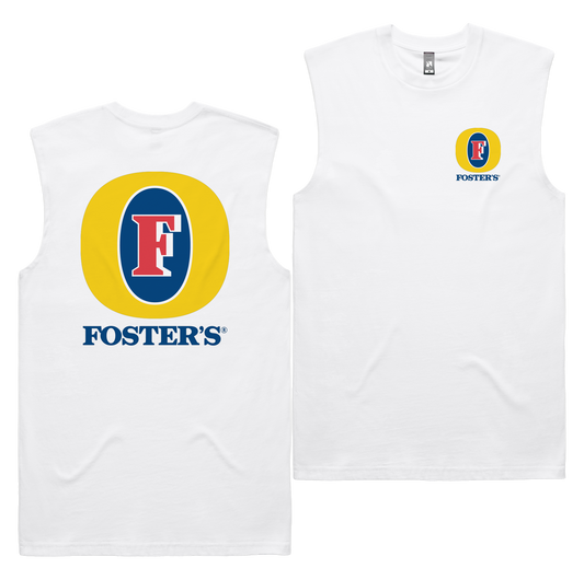 Foster's Classic Tank — White front & back