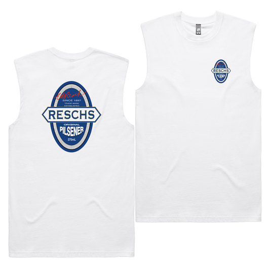 Original Pilsener Tank — White front & back