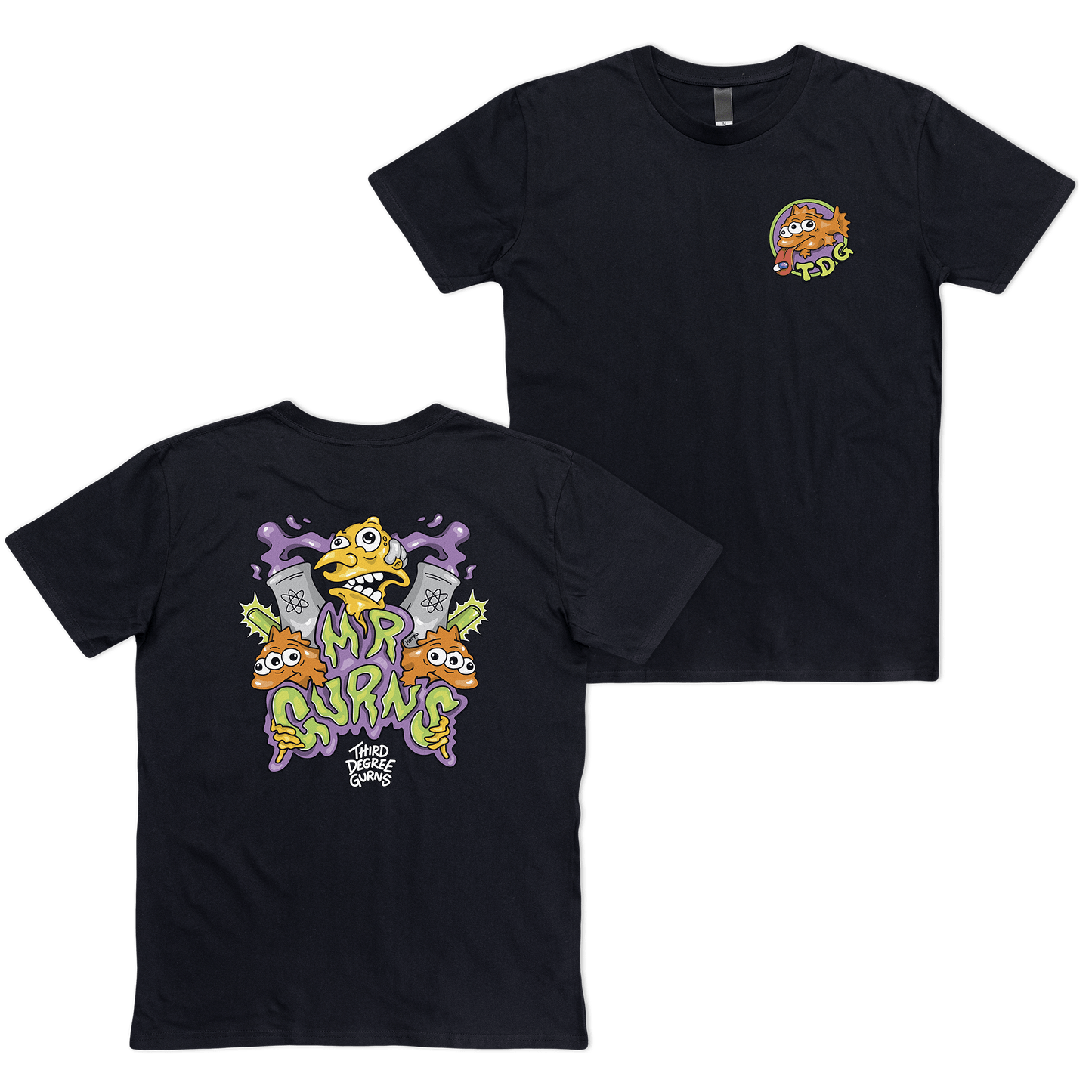 Mr Gurns Tee Black Tshirts Third Degree Gurns