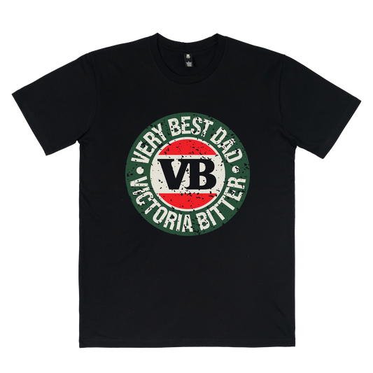 2024 Very Best Dad Tee Black T-Shirts Victor Bravo's