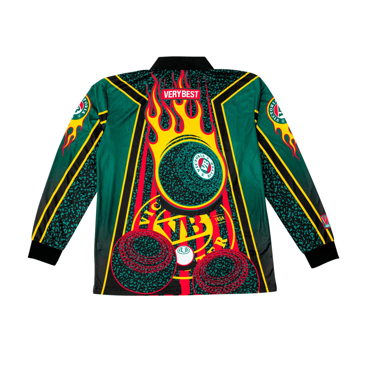 Barefoot Bowls Fishing Jersey Fishing Jersey Victor Bravo's