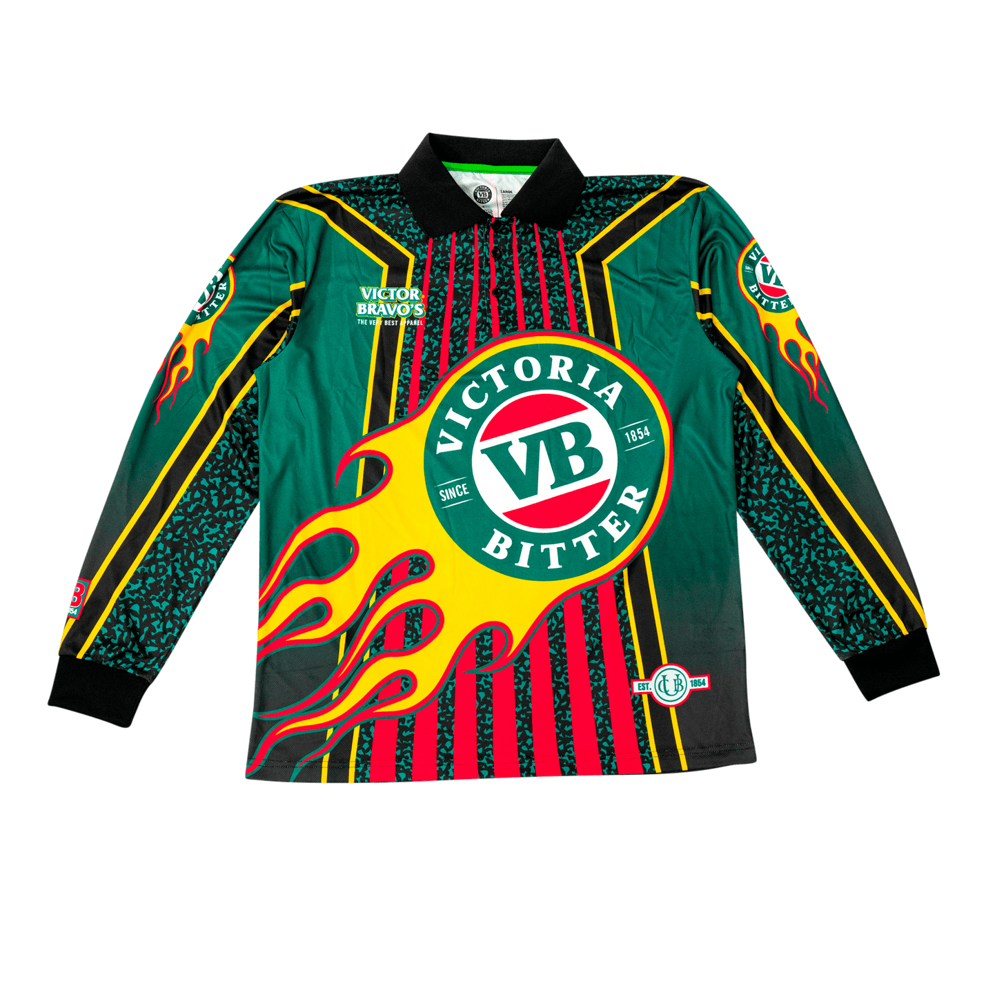Barefoot Bowls Fishing Jersey Fishing Jersey Victor Bravo's