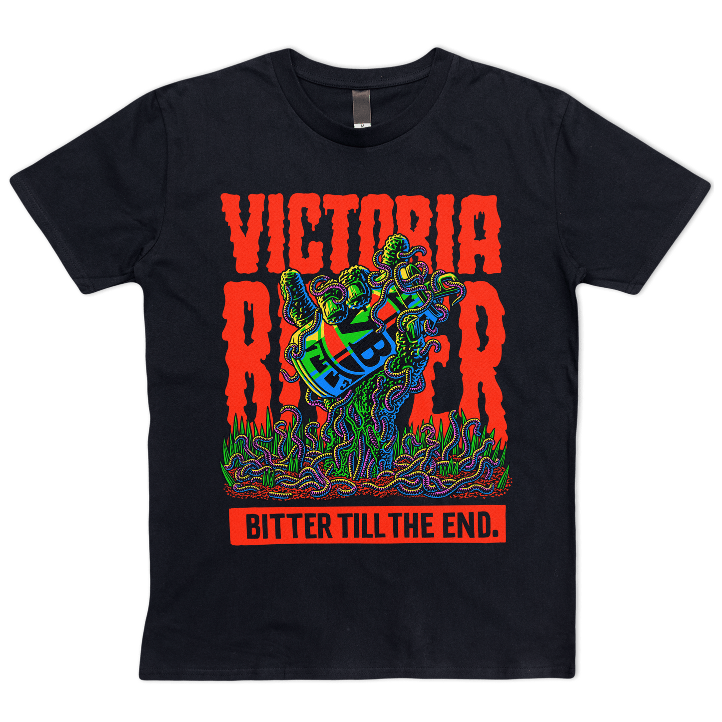 Bitter Till The End Tee Black T-Shirts Victor Bravo's