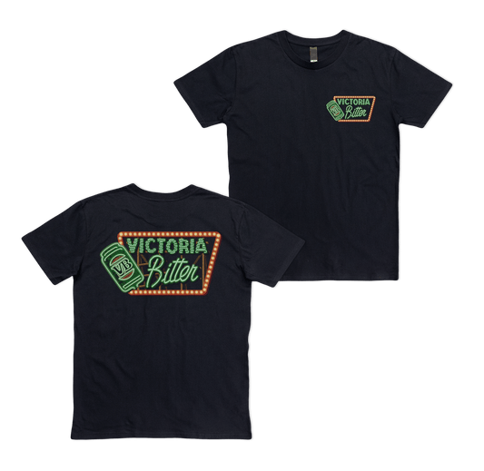 Classic Billboard Tee Black T-Shirt Victor Bravo's