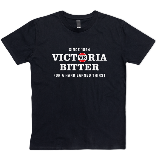 Classic VB Thirst Tee Black T-Shirts Victor Bravo's